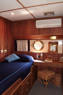 Accommodation in Pandaw Cruise, Mekong river cruise trip, Vietnam and Cambodia section